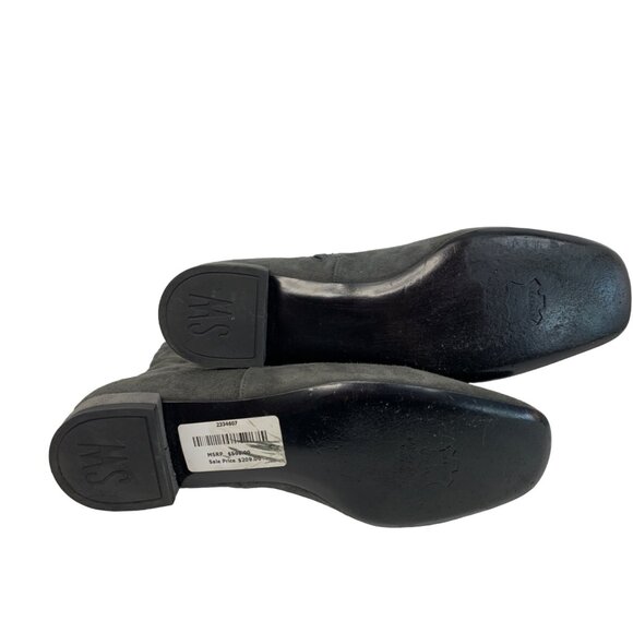 Stuart Weitzman Gray Suede Knee-High Boots Size 6M Flats Side Zipper 7974 - Picture 3 of 11